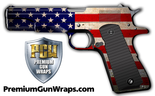 Buy Gun Wrap Flag American Grunge 