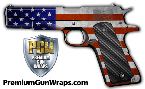 Buy Gun Wrap Flag American Grunge2 