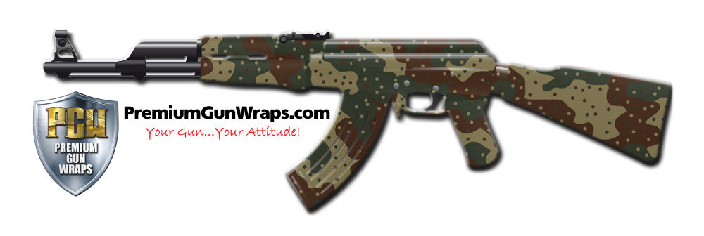 Buy Gun Wrap Camo Green 10 Gun Wrap