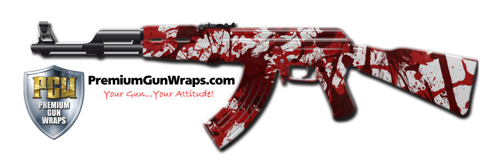 Buy Gun Wrap Designer Blood Gun Wrap