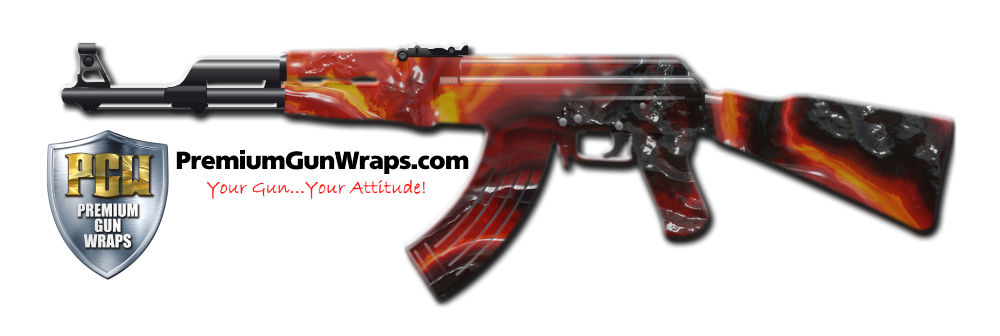 Buy Gun Wrap Fire Molten Gun Wrap