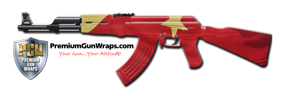 Buy Gun Wrap Flag China Gun Wrap