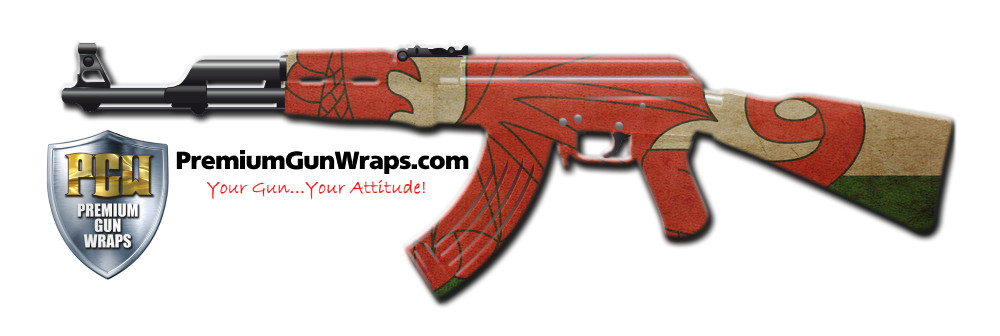 Buy Gun Wrap Flag Dragon Gun Wrap
