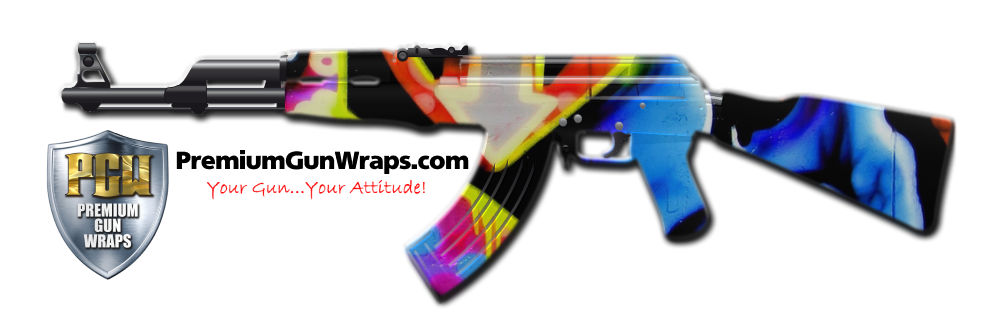 Buy Gun Wrap Graffiti Anger Gun Wrap