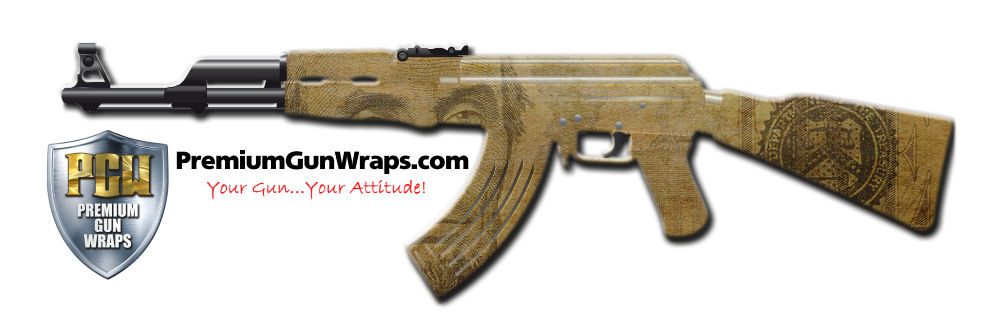 Buy Gun Wrap Grunge Cash Gun Wrap
