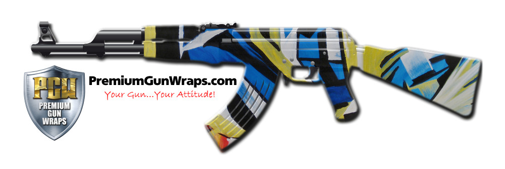 Buy Gun Wrap Paint2 Shatter Gun Wrap