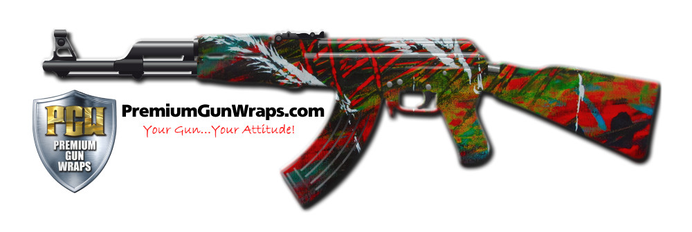 Buy Gun Wrap Paint2 Wheat Gun Wrap