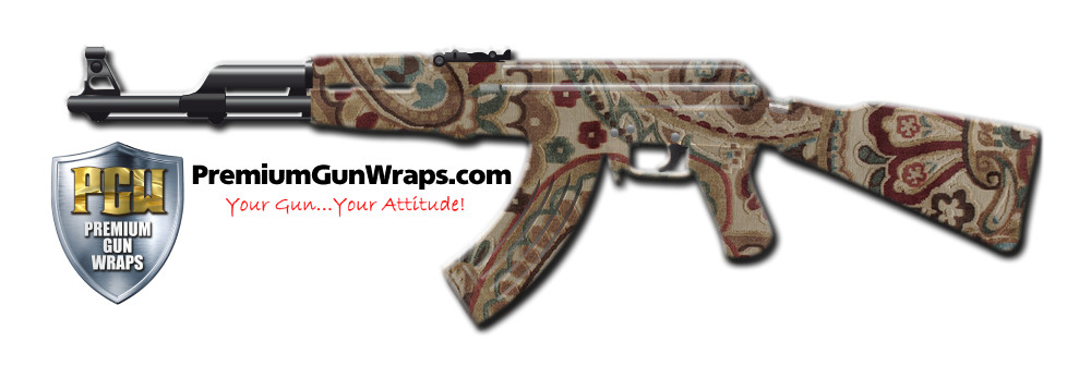 Buy Gun Wrap Paisley Tan Gun Wrap