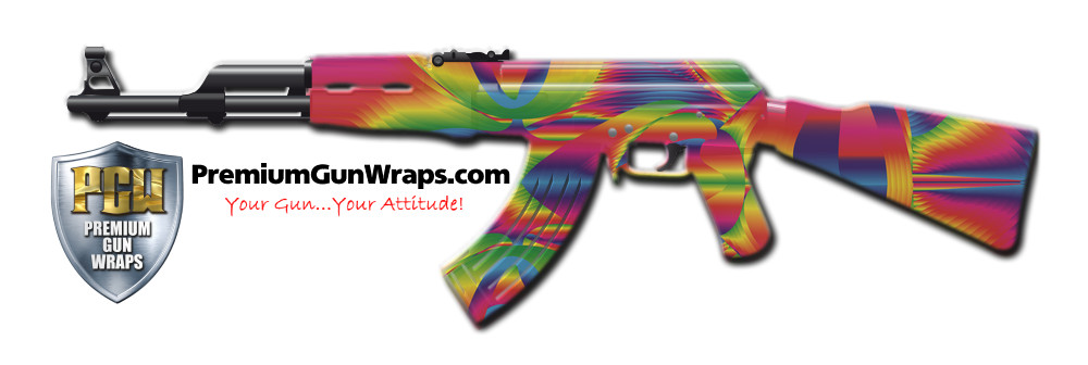 Buy Gun Wrap Trippy Face Gun Wrap