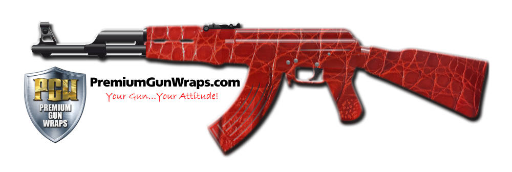 Buy Gun Wrap Alligator Red Gun Wrap