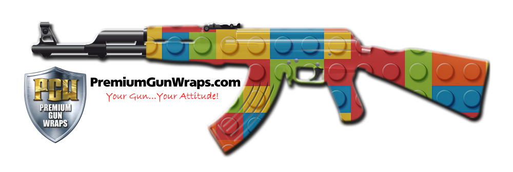 Buy Gun Wrap Texture Lego Gun Wrap