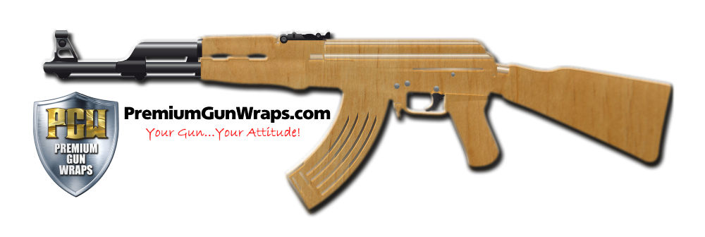 Buy Gun Wrap Wood Cut Gun Wrap