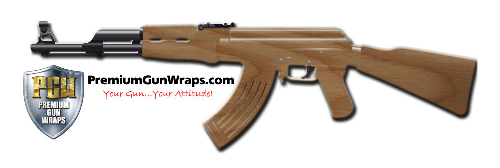 Buy Gun Wrap Wood Wave Gun Wrap