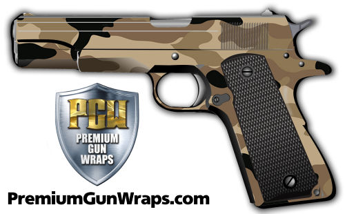 Buy Gun Wrap Camo Brown 7 