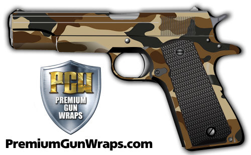 Buy Gun Wrap Camo Brown 8 