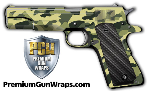 Buy Gun Wrap Camo Green 11 