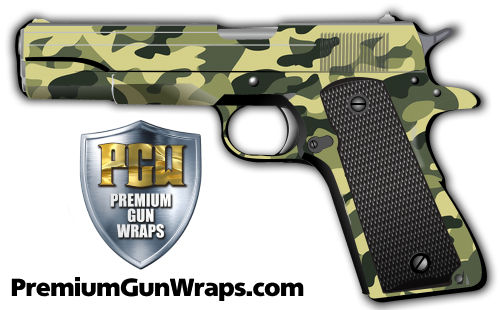 Buy Gun Wrap Camo Green 13 