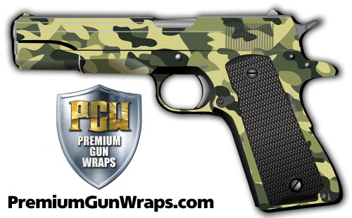 Buy Gun Wrap Camo Green 17 