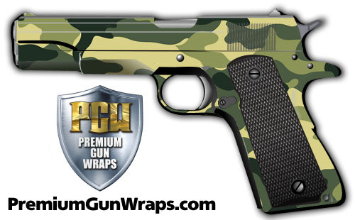 Buy Gun Wrap Camo Green 3 