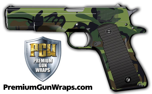 Buy Gun Wrap Camo Green 4 