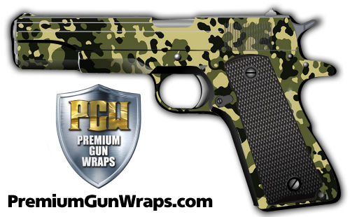 Buy Gun Wrap Camo Green 6 