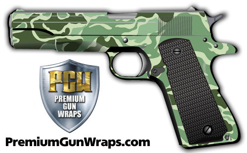 Buy Gun Wrap Camo Green 8 