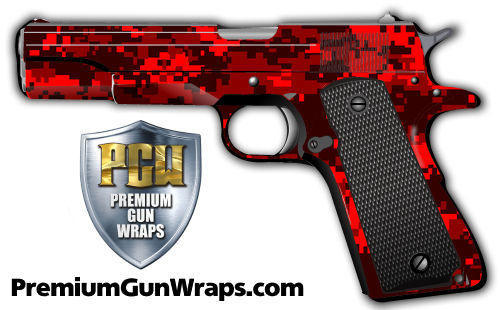 Buy Gun Wrap Camo Red 1 