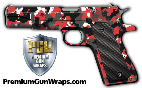 Buy Gun Wrap Camo Red 2 