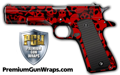 Buy Gun Wrap Designer Bloodskulls 