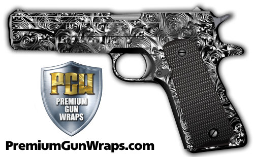 Buy Gun Wrap Designer Silver 