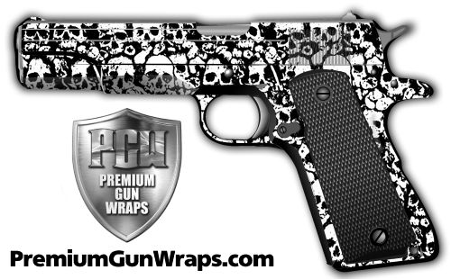 Buy Gun Wrap Designer Skulls 