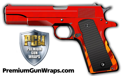 Buy Gun Wrap Fire Graphic 