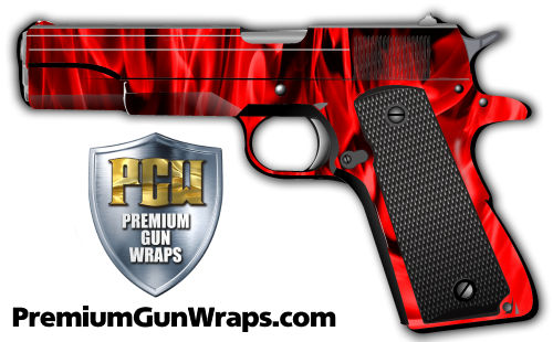 Buy Gun Wrap Fire Red 