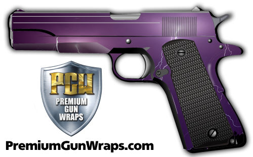Buy Gun Wrap Lightning Purple 