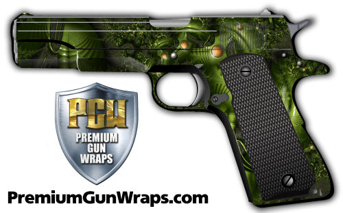 Buy Gun Wrap Fractal Aliens 