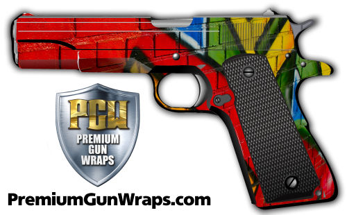 Buy Gun Wrap Graffiti Colors 