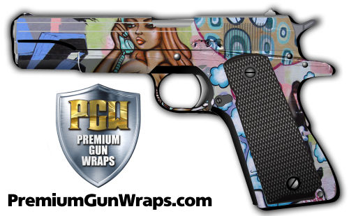 Buy Gun Wrap Graffiti Girl 