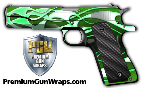 Buy Gun Wrap Hotrod Abstract Green 