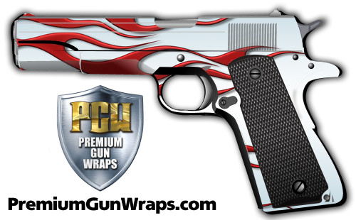 Buy Gun Wrap Hotrod Chrome Left 