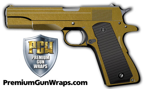 Buy Gun Wrap Metal Gold 