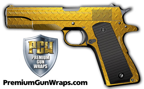 Buy Gun Wrap Metal Goldplate 