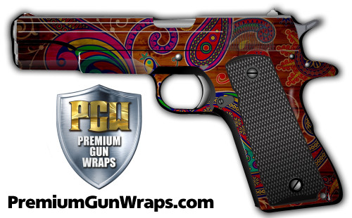 Buy Gun Wrap Paisley Colorful 