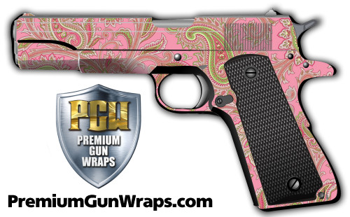 Buy Gun Wrap Paisley Pink 