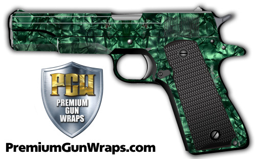 Buy Gun Wrap Pearloid Green 