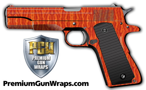 Buy Gun Wrap Pearloid Maple Orange 