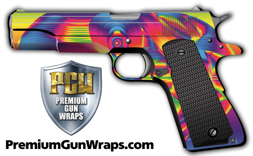 Buy Gun Wrap Trippy Face 