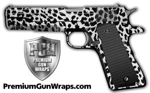 Buy Gun Wrap Skin Painted Leopard 