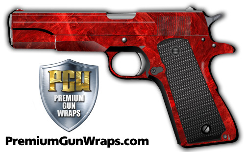 Buy Gun Wrap Texture Odd Red 