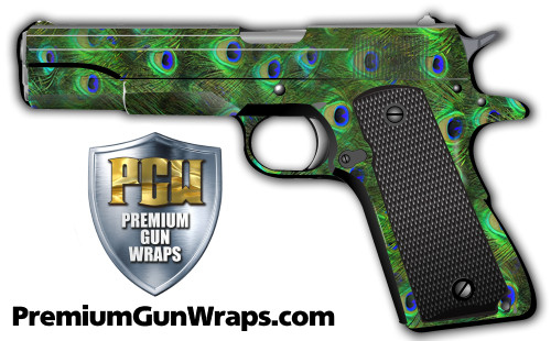 Buy Gun Wrap Texture Peacock 