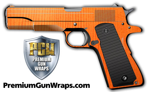 Buy Gun Wrap Wood Orange 